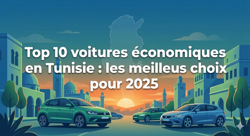 Top 10 voitures économiques en Tunisie en 2025